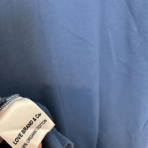 Love Brand & Co. Deep Blue Pensacola Short Sleeve Polo Shirt Men's Size XXL - Picture 6 of 7